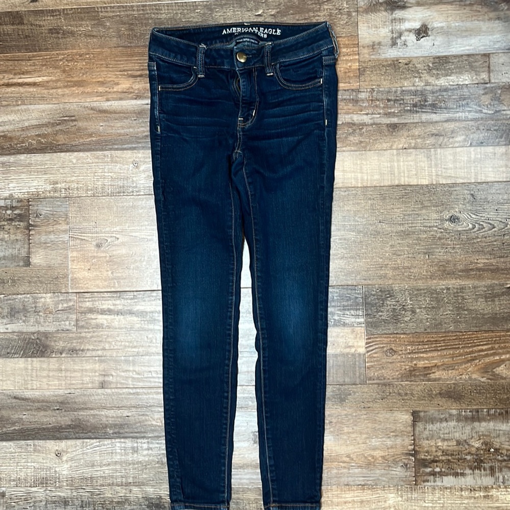 American Eagle Women’s Super Super Stretch Jeggings Size 4 Short
